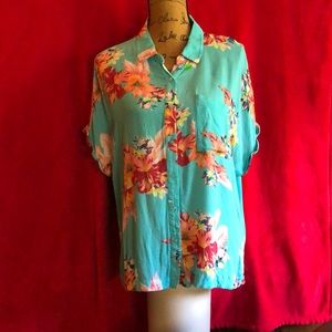 Beautiful Blue Women’s Tops by a.n.a A New Approach Size M/16